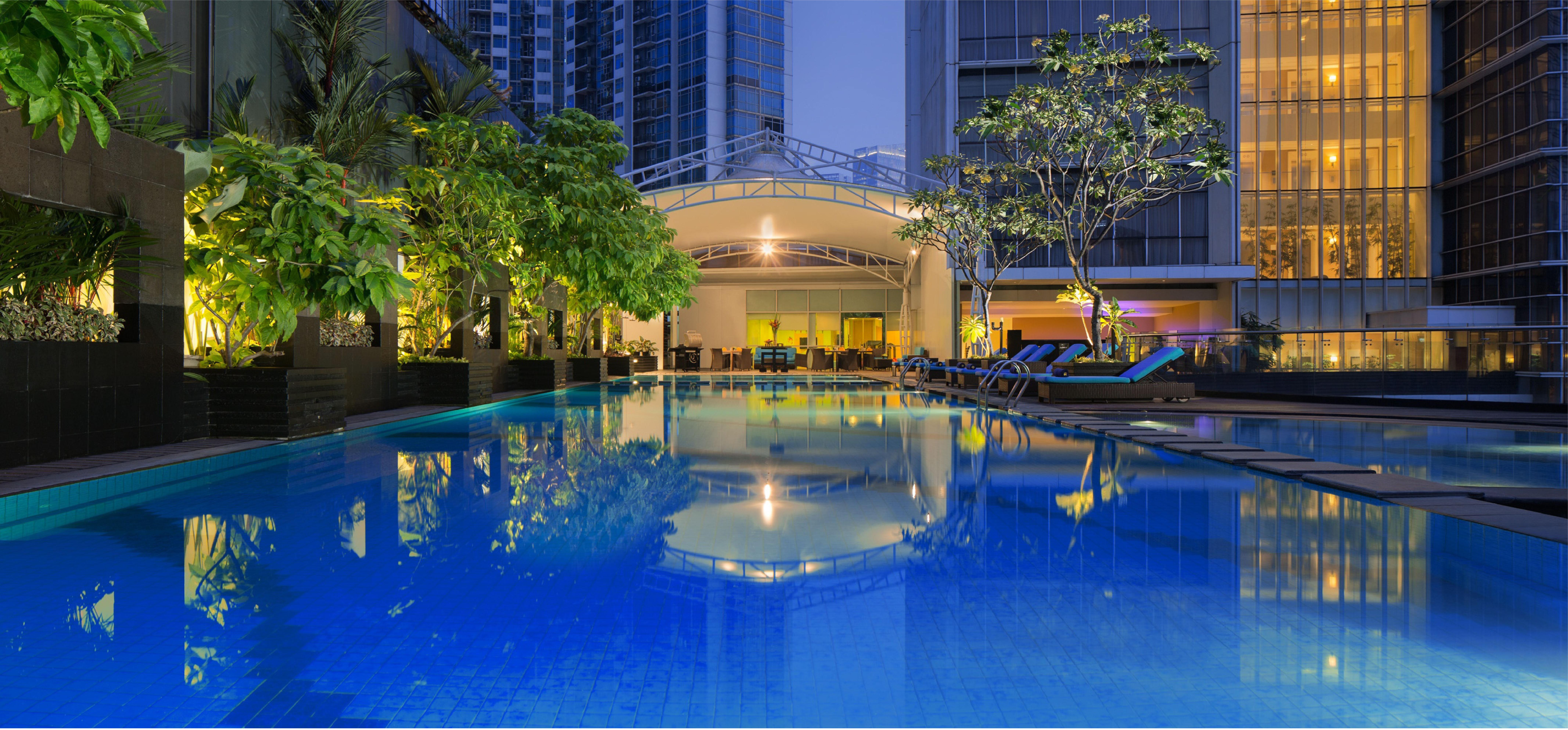 Oakwood Premier Cozmo Jakarta Buitenkant foto